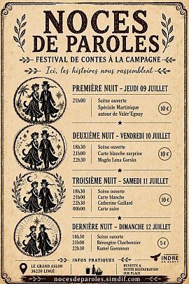 Noces de Paroles 2026